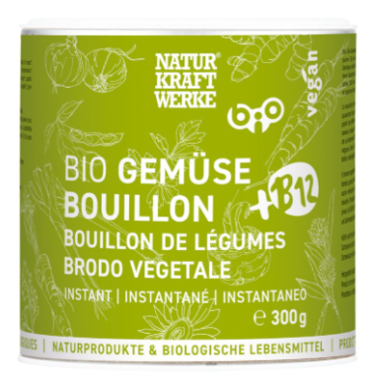 Naturkraftwerke Gemüsebouillon mit Vitamin B12 Bio (300g)
