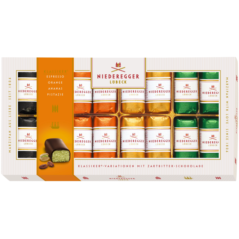 Niederegger Lübeck Marzipan Klassiker-Variationen (200g)