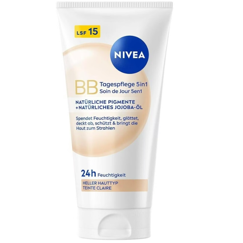 NIVEA BB Tagespflege 5in1 hell LSF 15 (50ml)