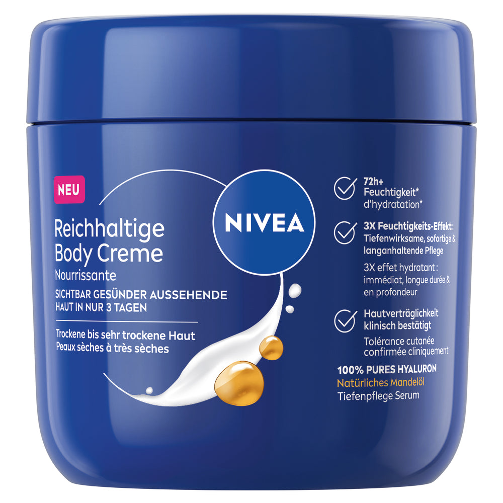 Nivea Body Creme reichhaltig (400ml)