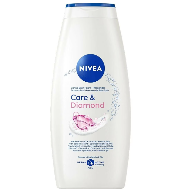 Nivea Care & Diamond Pflegebad (750ml)