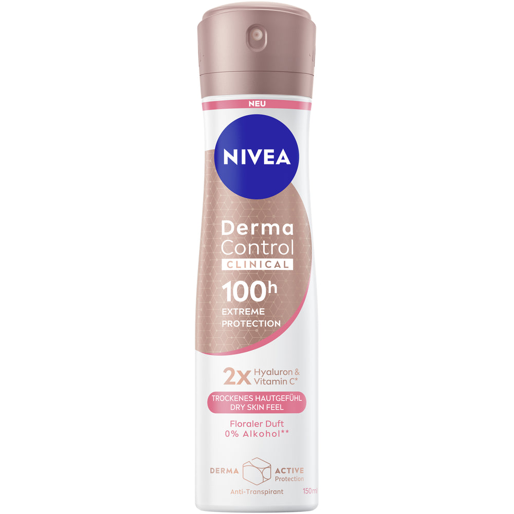 Nivea Deo Derma Control Clinical Ultra Dry Touch Spray Female (150ml)