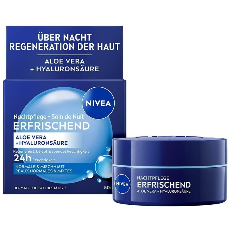 Nivea Erfrischende Nachtpflege (50ml)
