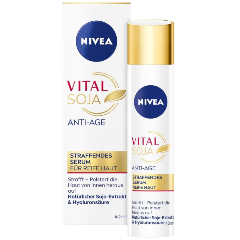 NIVEA Gesichtsserum Vital Soja Anti-Age straffend (40ml)