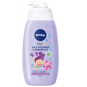NIVEA Kids 2in1 Shower & Shampoo Beerenduft (500ml)
