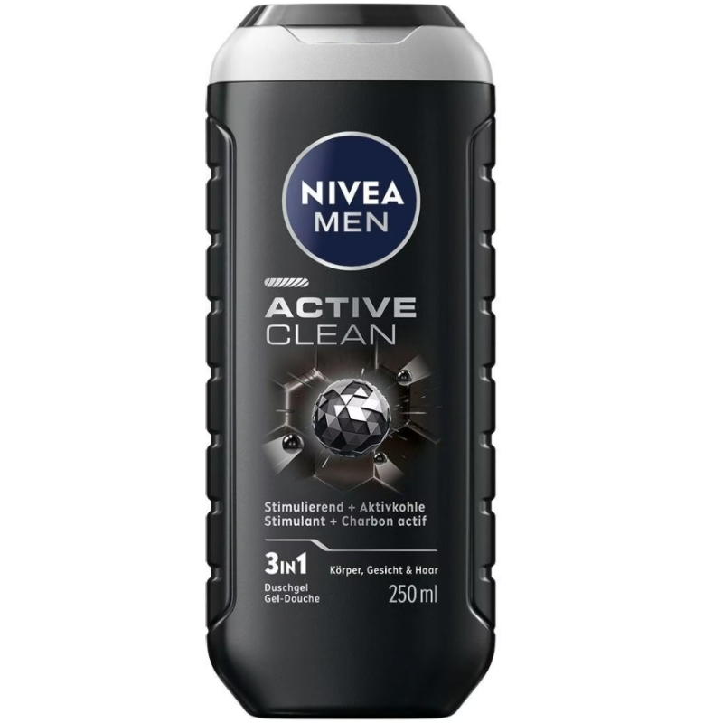 NIVEA MEN Active Clean Pflegedusche (250ml)