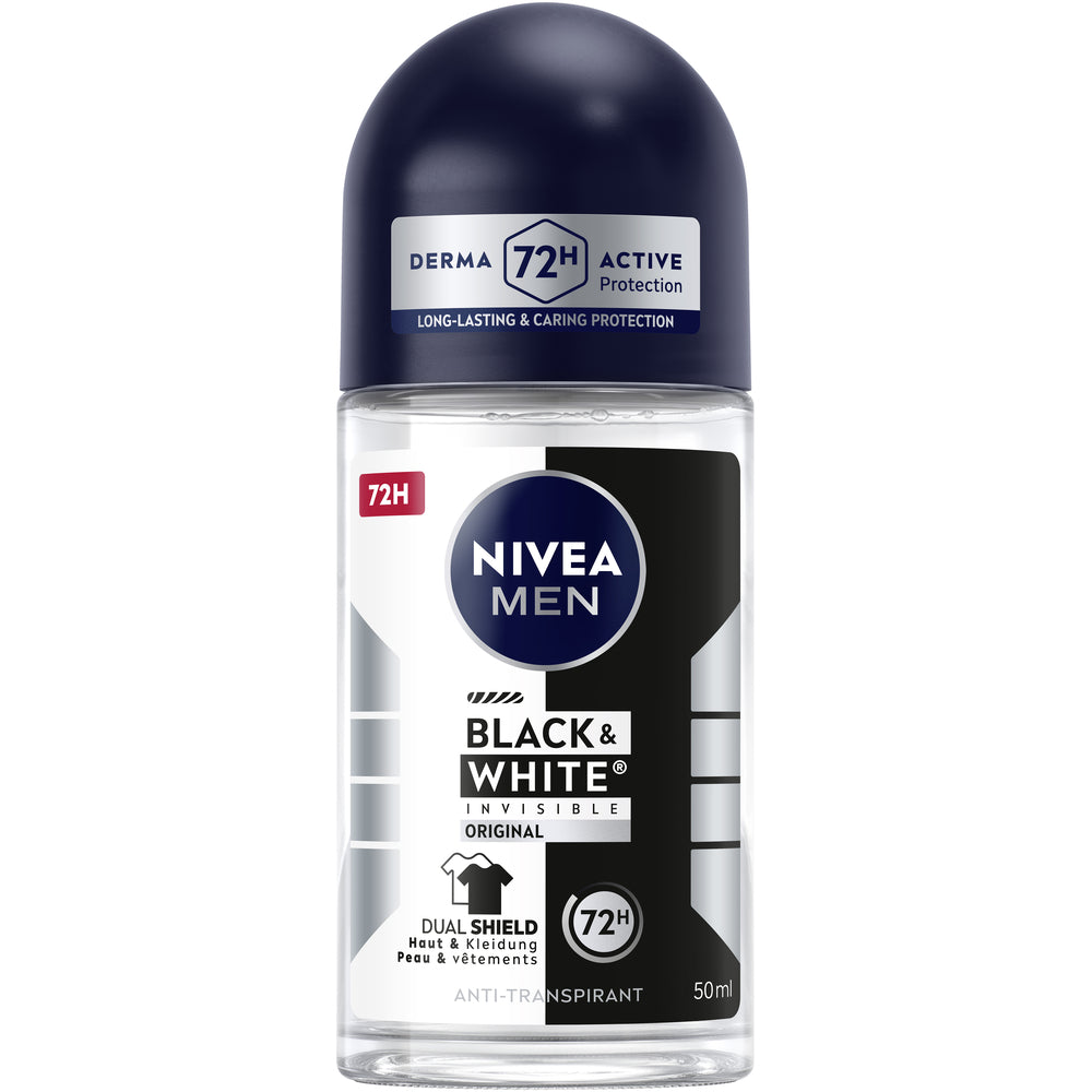 Nivea Men Deo Invisible Black & White Original Roll-on (50ml)