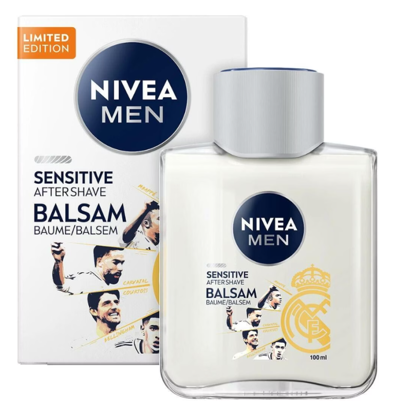 NIVEA MEN Sensitive After Shave Balsam Real Madrid Limited Edition (100ml)