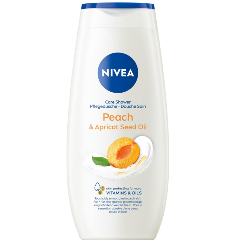 NIVEA Pflegedusche Peach & Apricot Seed Oil (250ml)