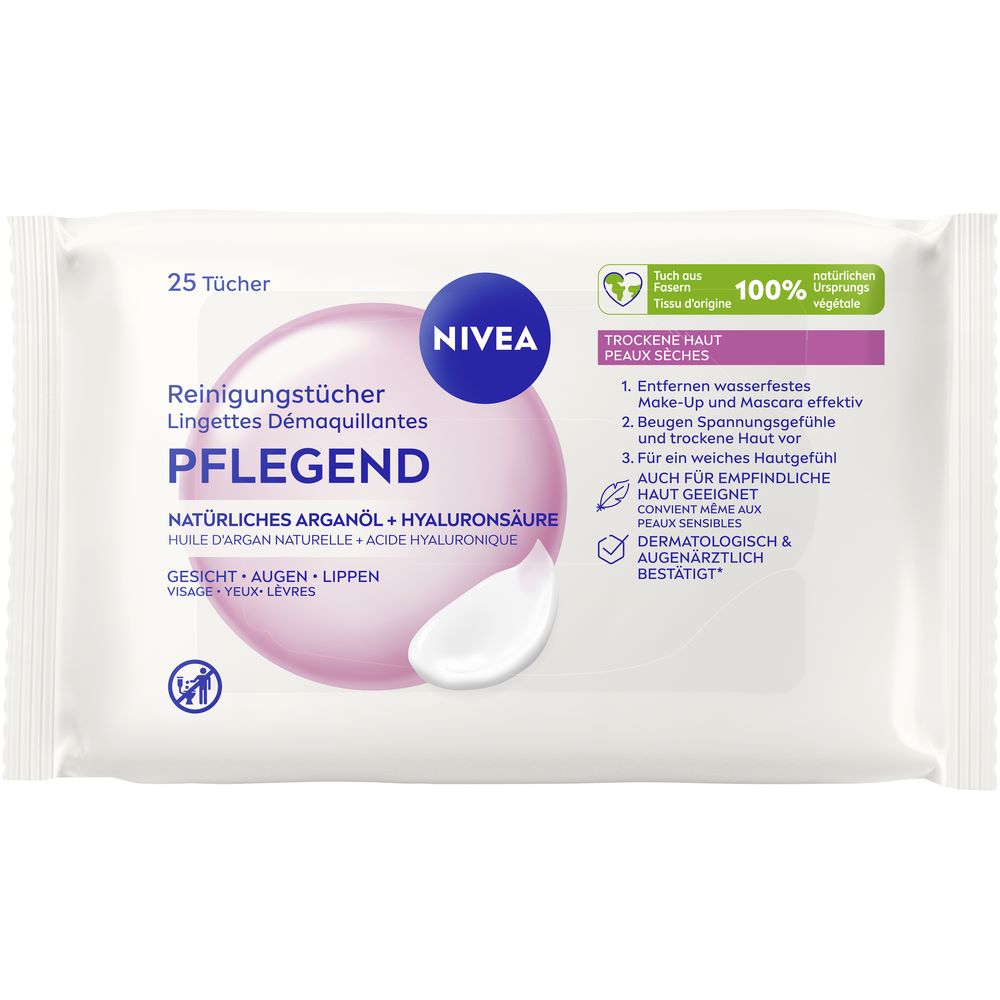 Nivea Reinigungstücher pflegend (25 Stk)