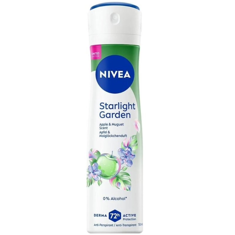 Nivea Starlight Garden Deospray (150ml)