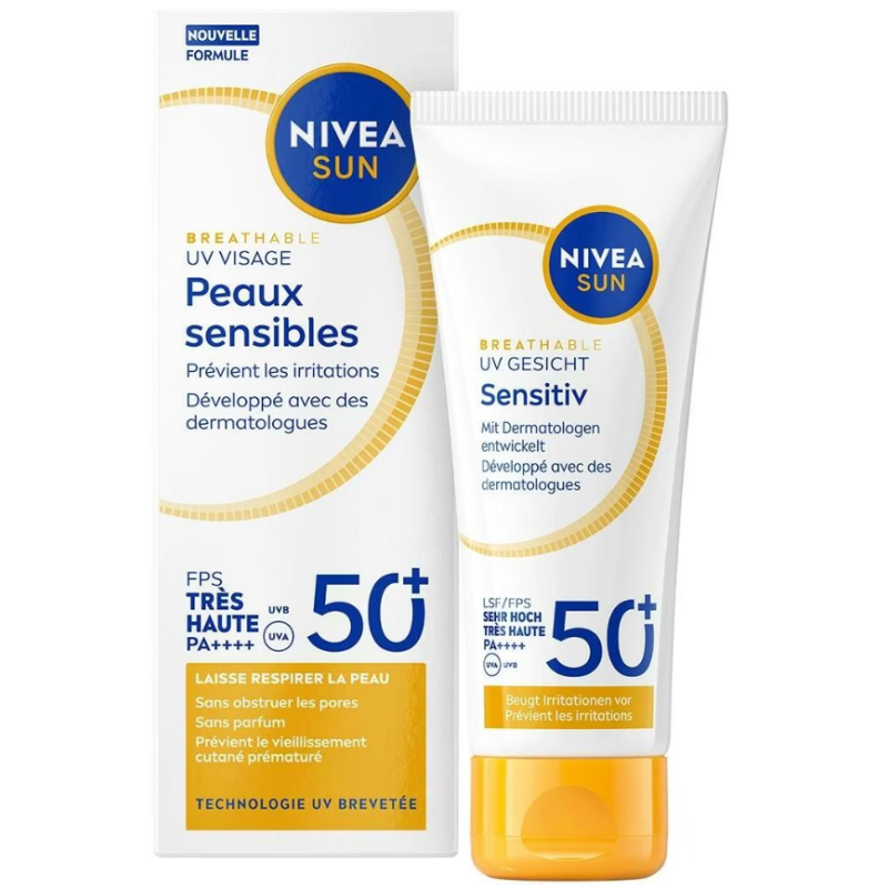 NIVEA SUN Sonnenfluid Gesicht mattierend LSF 50+ (40ml)