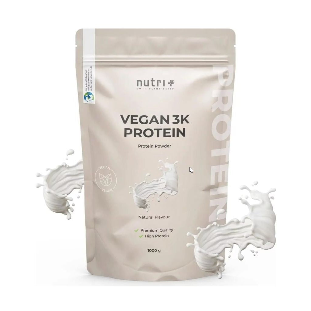 nutri+ Vegan 3K Protein Natural (1kg)