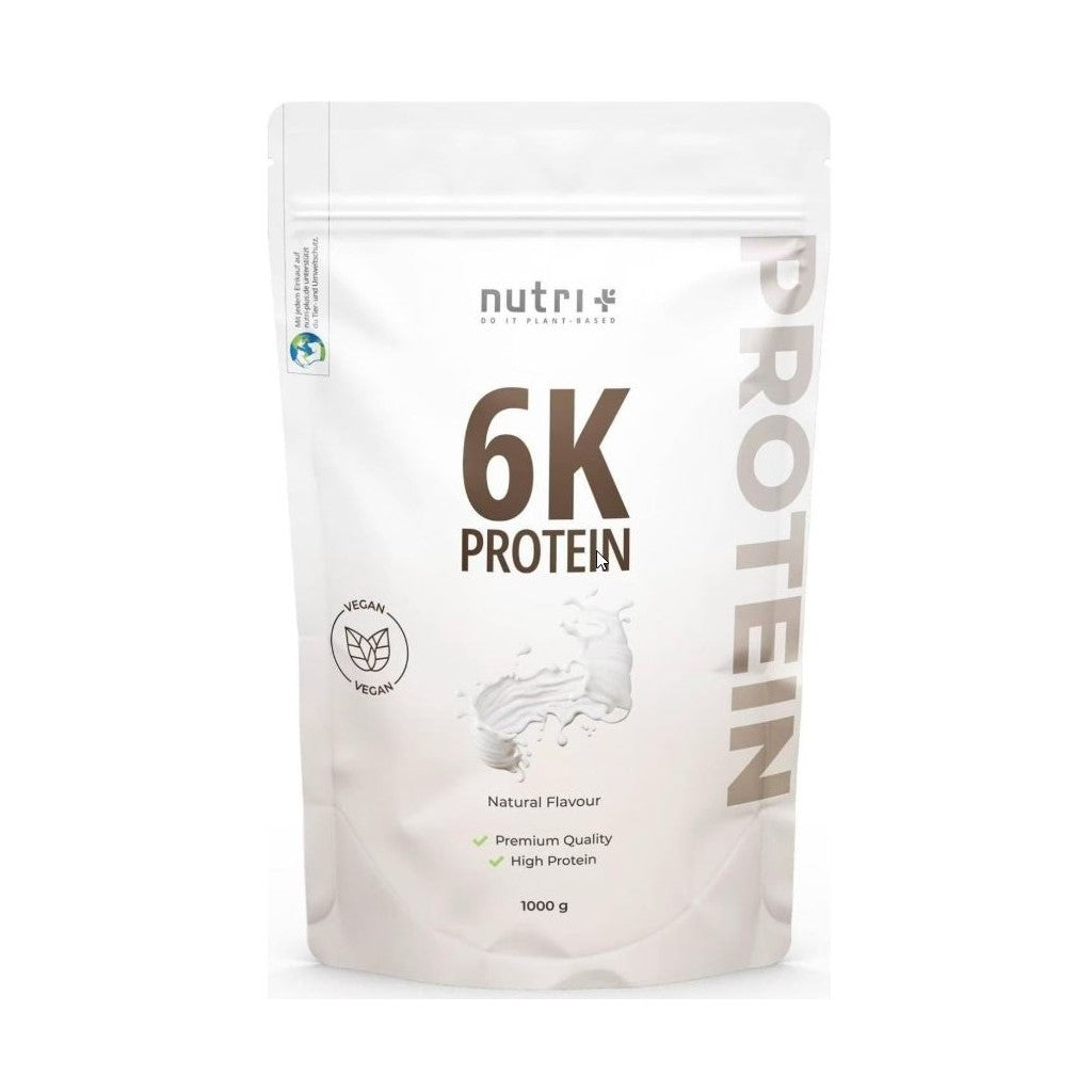 nutri+ 6K Protein Natural, pflanzlich (1kg)