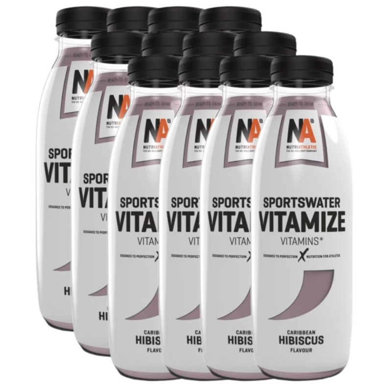 NUTRI ATHLETIC Sportswater Vitamize Hibiscus (12x500ml)