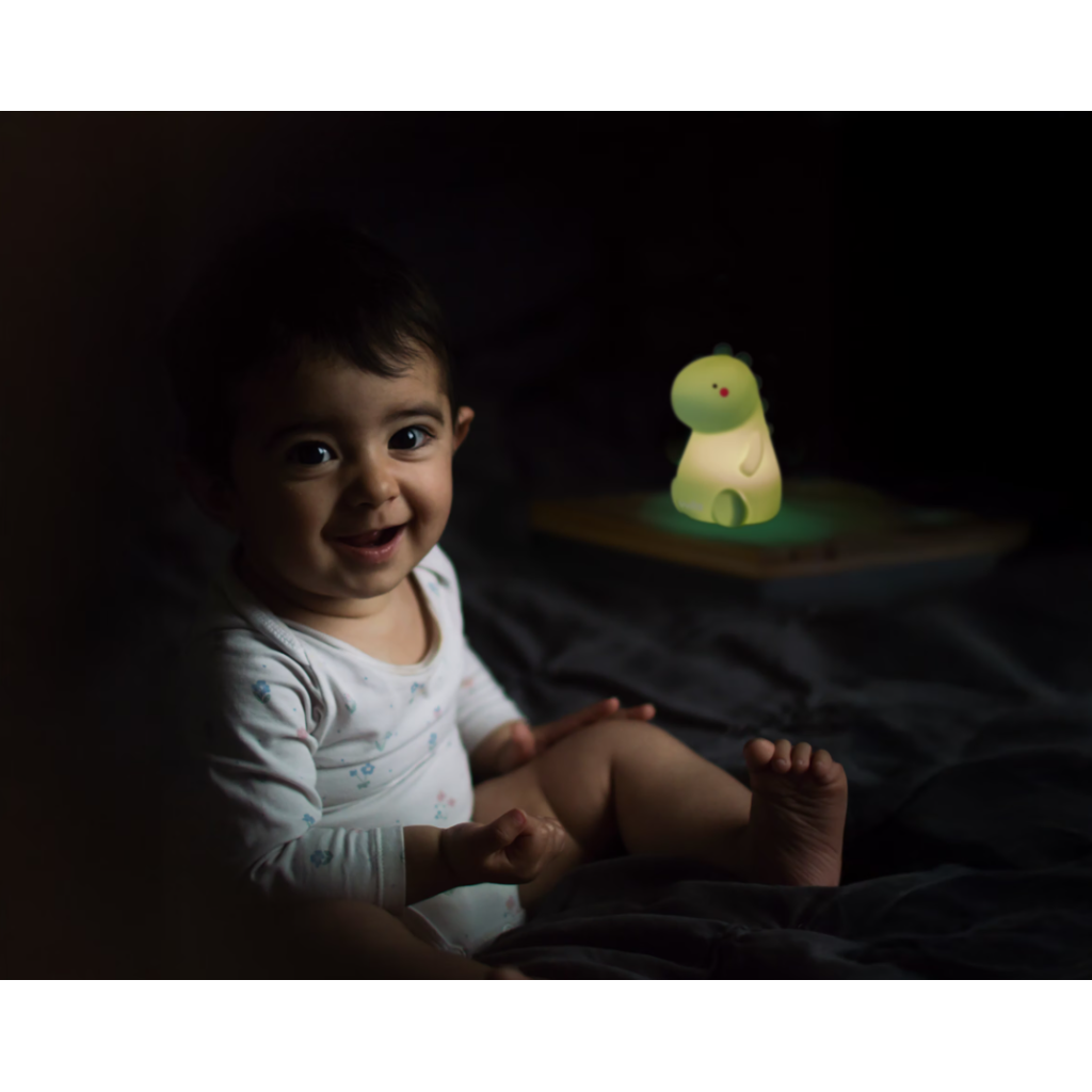 Nuvita Silikon Nachtlicht Dino, grün (1 Stk)