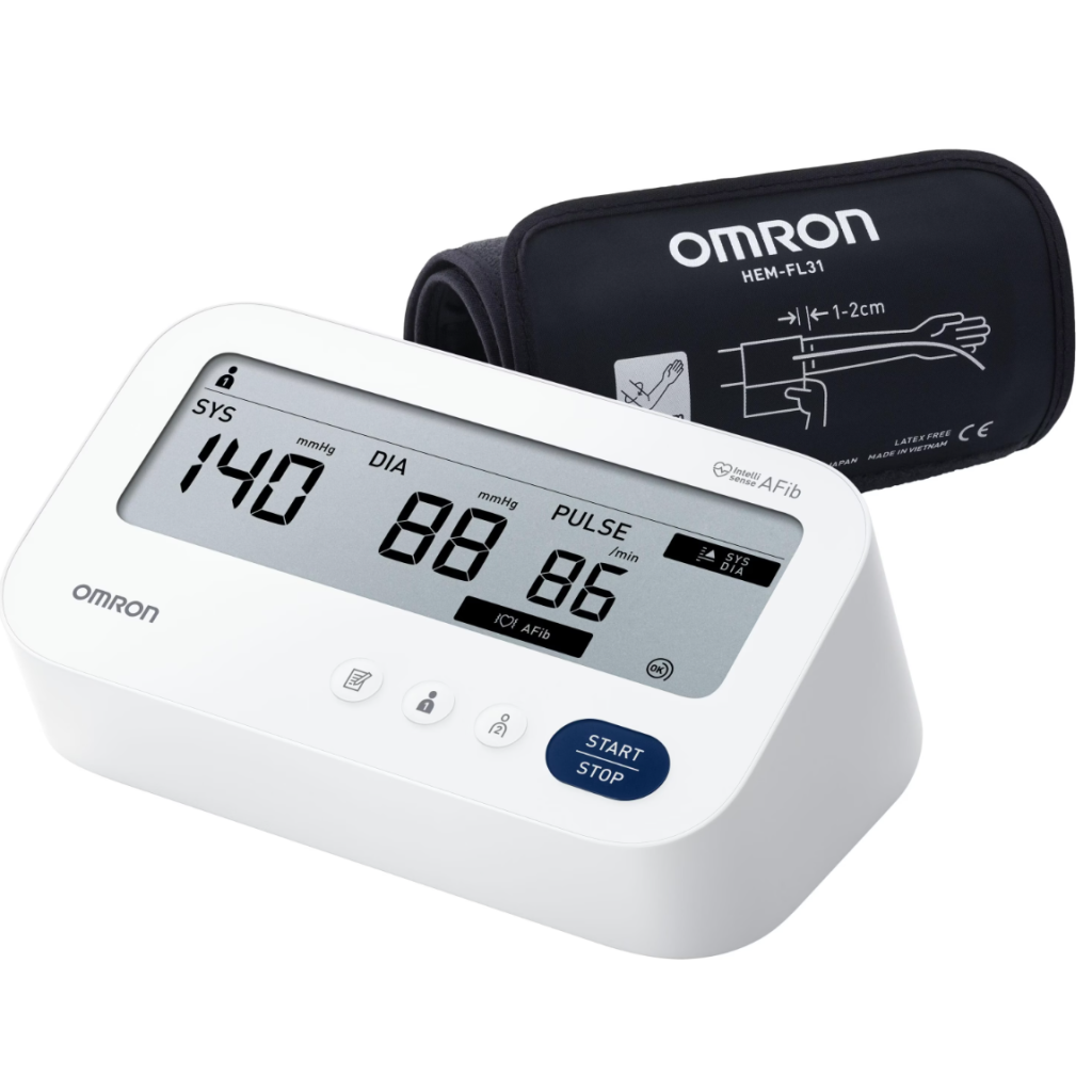 OMRON M3 Comfort AFib Oberarm-Blutdruckmessgerät (1 Stk)