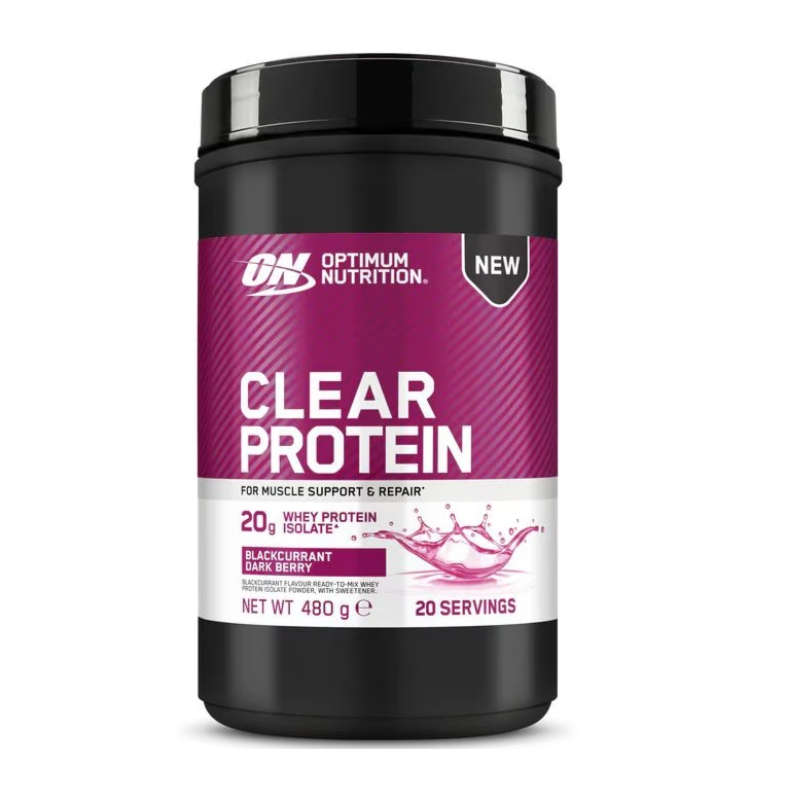 Optimum Nutrition Clear Protein Blackcurrant Dark Berry (480g)