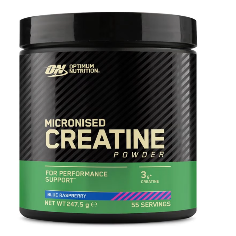 Optimum Nutrition Creatine Powder Blue Raspberry (248g)
