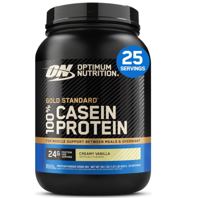 Optimum Nutrition Gold Standard 100% Casein, Creamy Vanilla (924g)