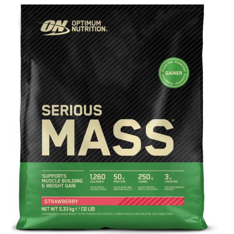 Optimum Nutrition Serious Mass Strawberry (5.33kg)