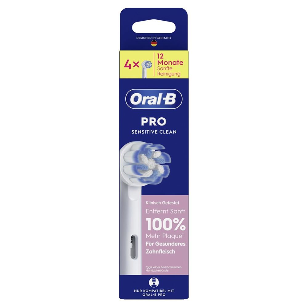 Oral-B Aufsteckbürsten Pro Sensitive Clean (4 Stk)