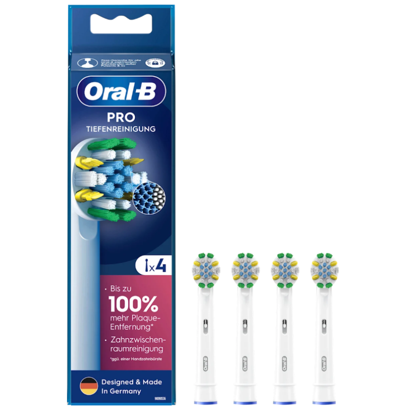 Oral-B Aufsteckbürsten pro Tiefenreinigung (4 Stk)