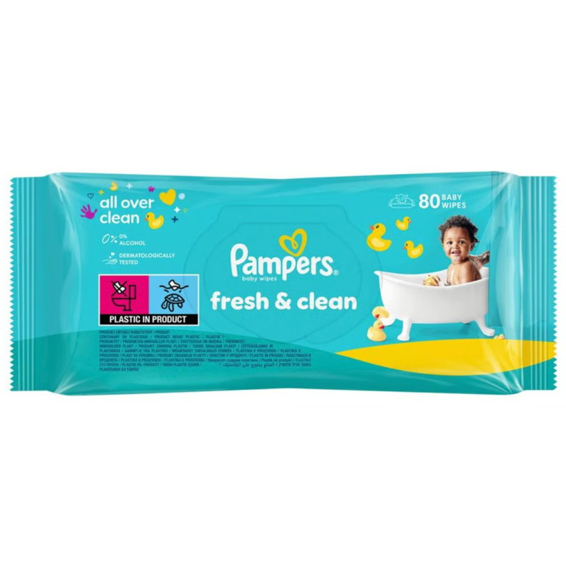PAMPERS Feuchte Tücher Fresh Clean (80 Stk)