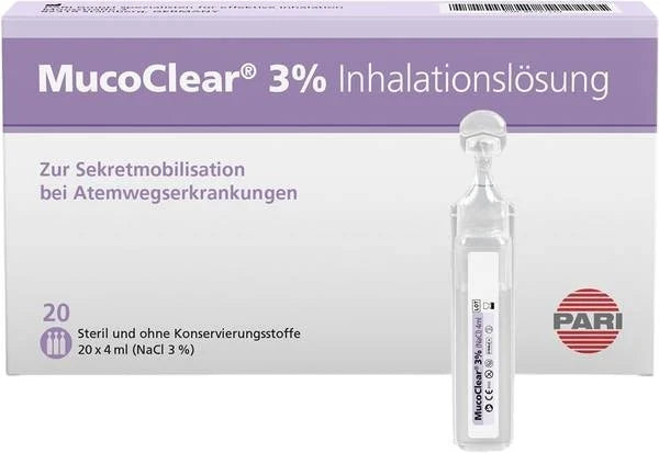 PARI MucoClear NaCl 3% Inhalationslösung hyperton (20 x 4ml)