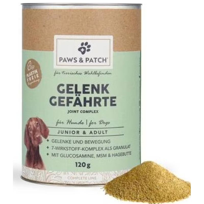 Paws & Patch Gelenk Gefährte für Hunde Junior & Adult (120g)