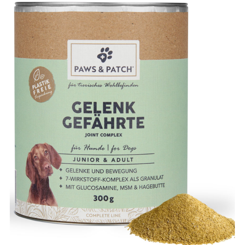 Paws & Patch Gelenk Gefährte für Hunde Junior & Adult (300g)