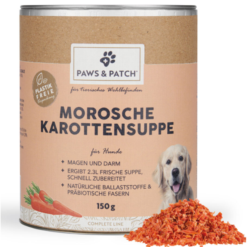 Paws & Patch Morosche Karottensuppe für Hunde (150g)