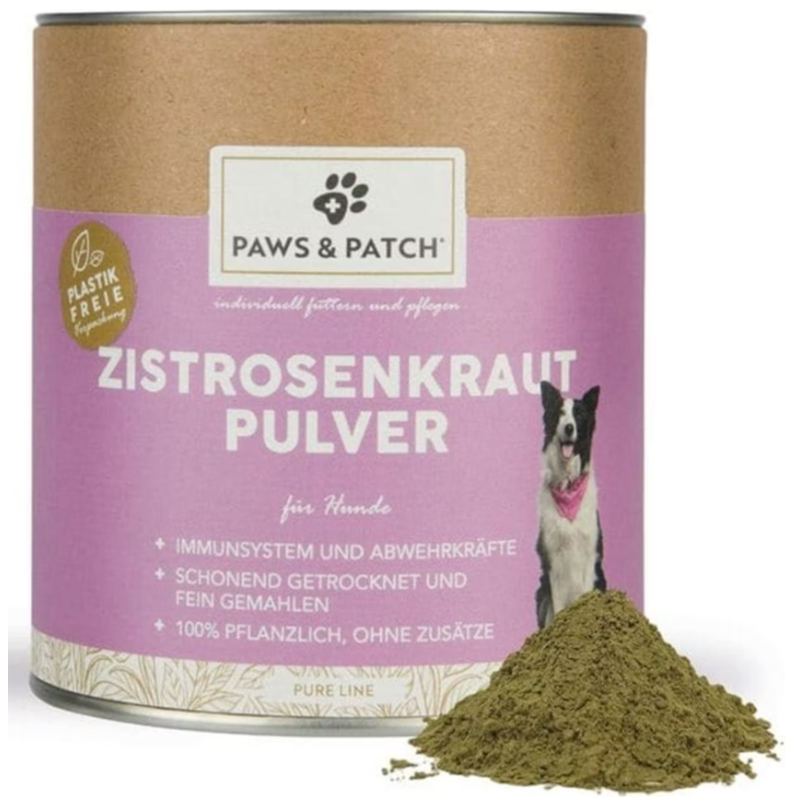 Paws & Patch Zistrosenkraut Pulver für Hunde (150g)