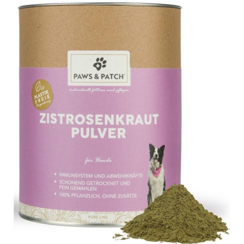 Paws & Patch Zistrosenkraut Pulver für Hunde (250g)