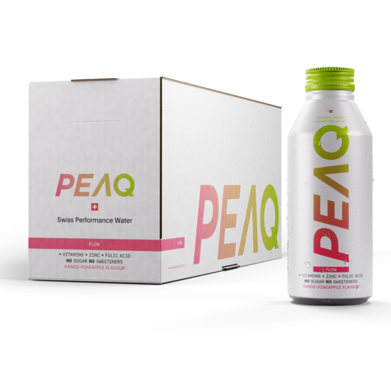 PEAQ Flow Mango-Pineapple (12x473ml)