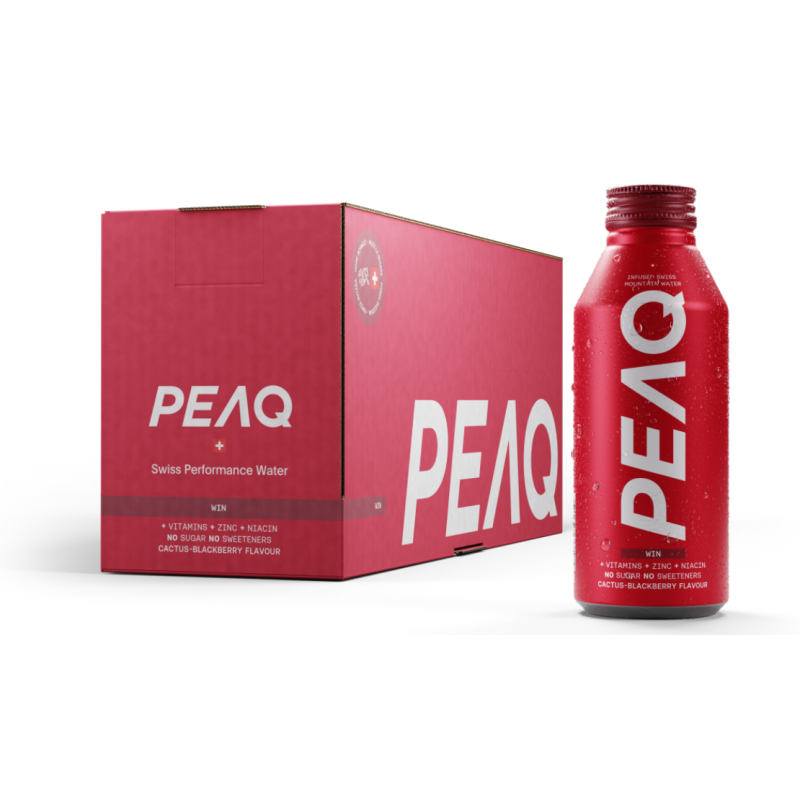 PEAQ Win Cactus-Blackberry (12x473ml)