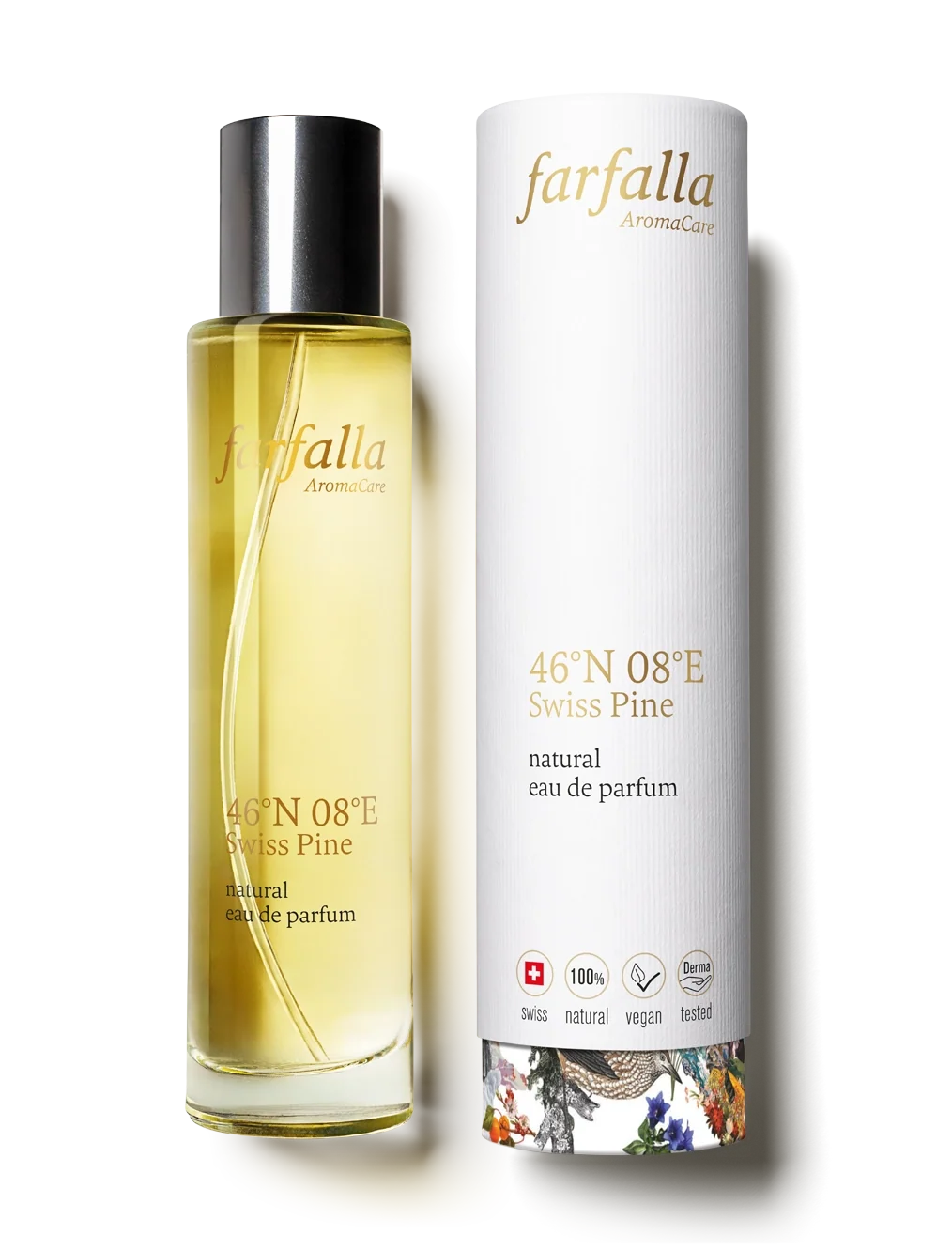 Farfalla 46°N 08°E Swiss Pine Natural Eau de Parfum (50ml)
