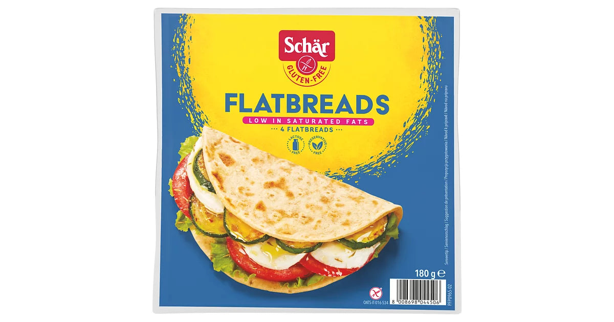 Schär Flatbreads, senza glutine (180g)
