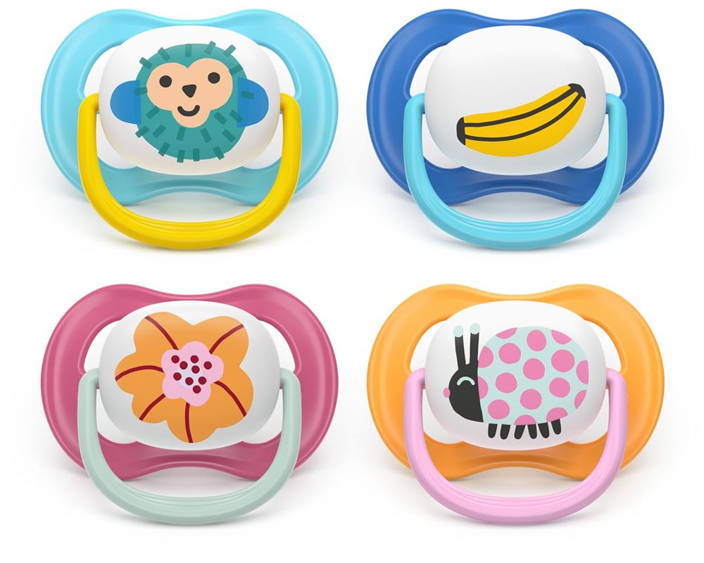 Philips Avent Ultra Air Nuggi 6-18 Monate Motive assortiert (2 Stk)