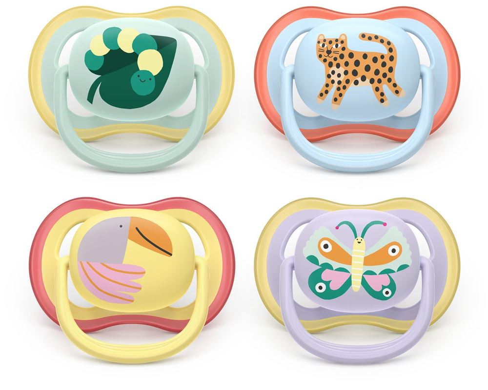 Philips Avent Ultra Air Nuggi 0-6 Monate Motive assortiert (2 Stk)