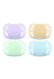 Philips Avent Ultra Start Nuggi 0-2 Monate hellgrün/hellblau/orange/lila (2 Stk)