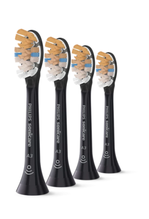 Philips Sonicare A3 Premium All-in-One Aufsteckbürsten schwarz (4 Stk)