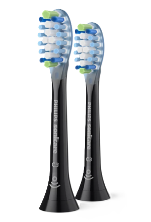 Philips Sonicare C3 Premium Plaque Defence Aufsteckbürsten schwarz (2 Stk)