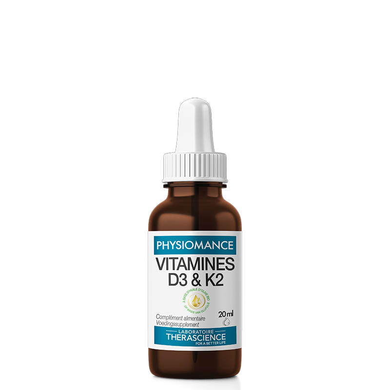 Physiomance Vitamin D3 & K2 Drops (20ml)