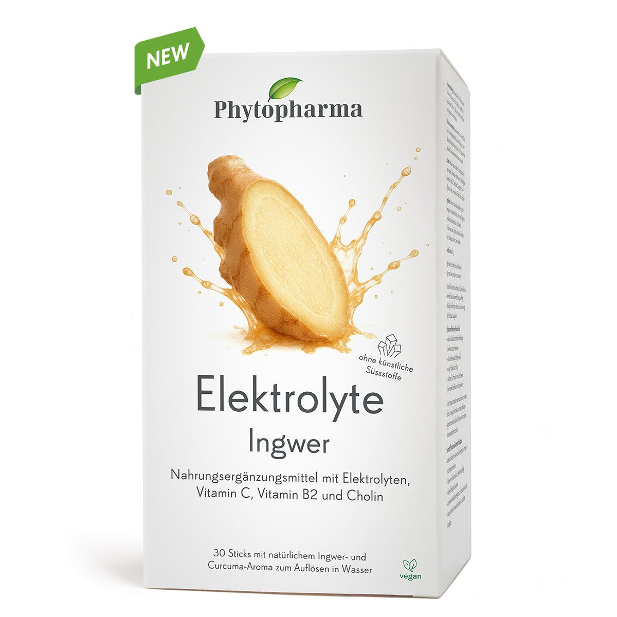 Phytopharma Elektrolyte Ingwer Sticks (30 Stk)