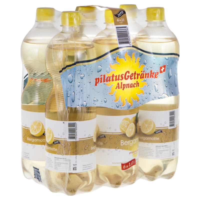 PILATUS Getränke Bergamotte Zero (6x100cl)