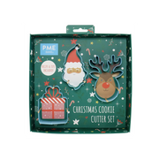 PME Cake Weihnachtsmann Plätzchenausstecher-Set (3-teilig)