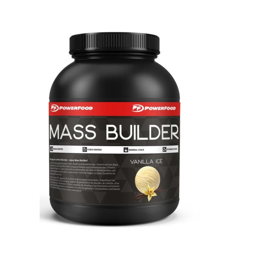 PowerFood Mass Builder, Vanilla Ice (2.5kg)