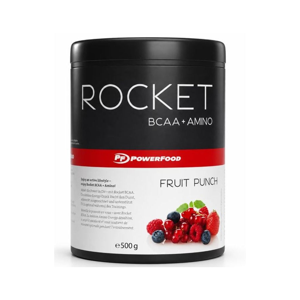PowerFood Rocket BCAA Fruit Punch (500g)
