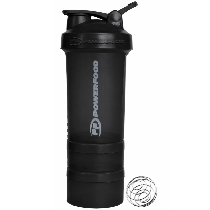 PowerFood Stacked Cup Pro, 500ml, black (1 Stk)